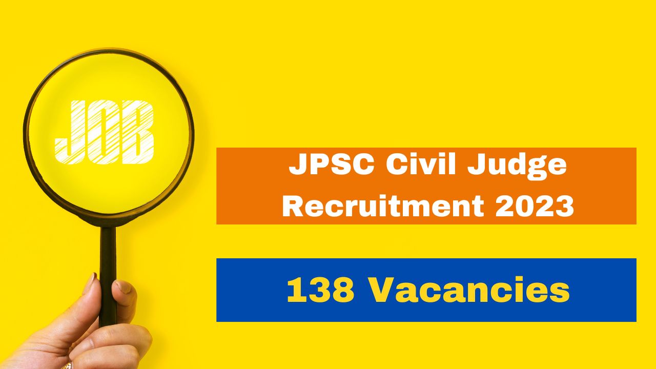 JPSC Civil Judge (Junior Division) Recruitment 2023