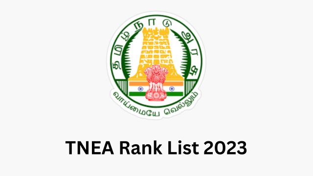 TNEA Rank List 2023