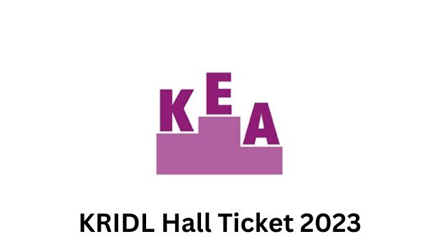 KRIDL Hall Ticket 2023