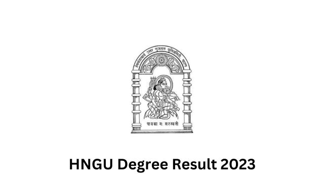 HNGU Degree Result 2023