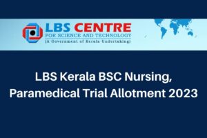 LBS Kerala BSC Nursing