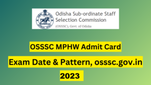 OSSSC MPHW